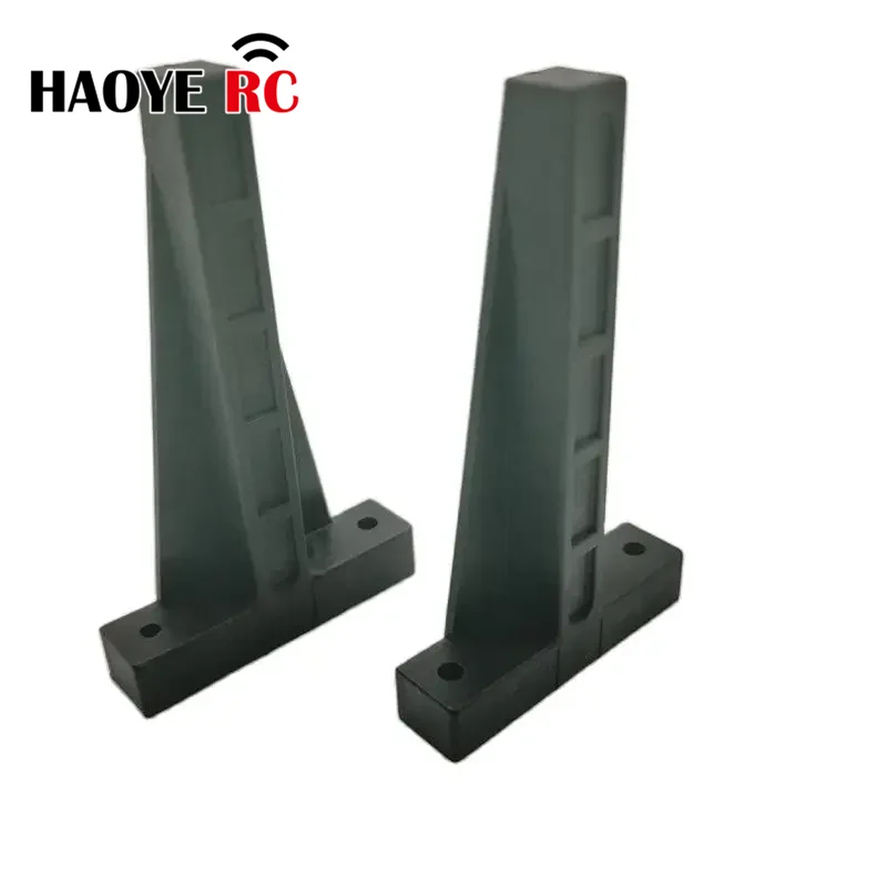 Haoye 1 Pair Model Aircraft Fixed Wing Split Isosceles Engine Mounts For 12-120 Class RC Airplanes Parts Model