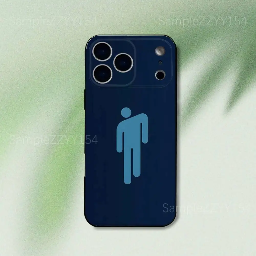 Hit Me Hard And Soft B-BillieS Phone Case For iPhone 17,16,15,14,13,12,Pro,Max,Plus,E,SE4,Air,Mini Black Soft Funda - Image 6