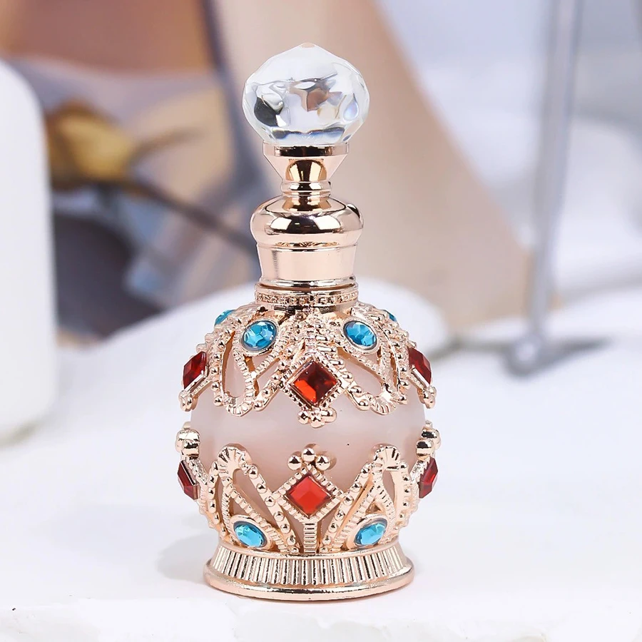 1PCS Luxus Parfüm Flasche Ätherisches Öl Flasche 15ml Leere Flasche Lagerung Flasche Geschenk Glas Parfüm Flasche Tragbare flaschen – Detail 28