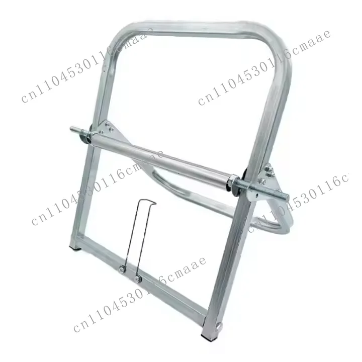 Galvanized Pipe Steel Frame Dispenser Holds Cable Rolls