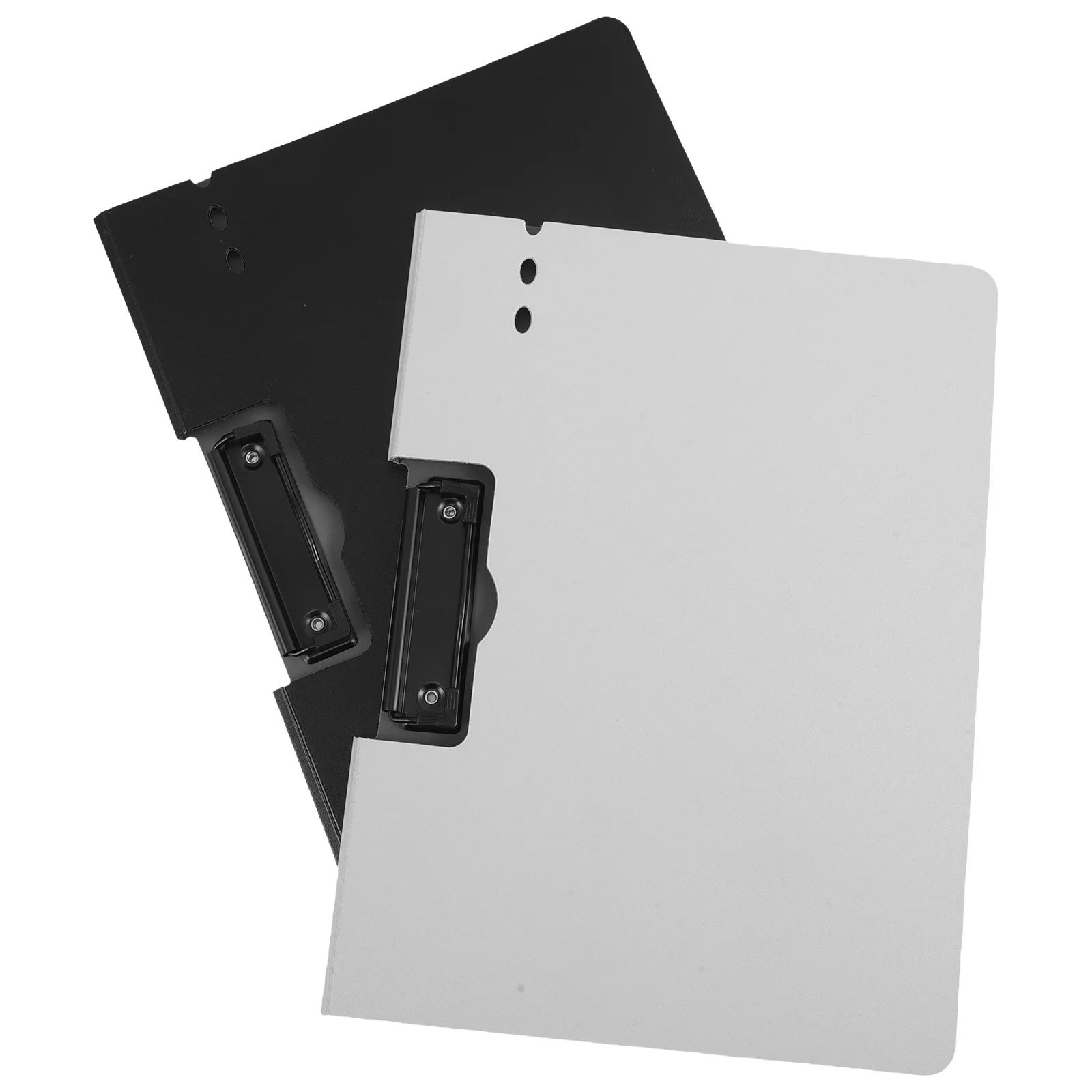 

2Pcs A4 Document Folder Metal Clamp Waterproof Dustproof Lightweight Organizer for Office and School Binder Organizer