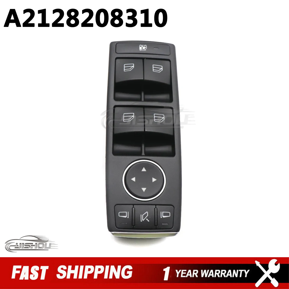 Car Electric Power Window Switch Front Left Driver Side A2128208310 for Mercedes C-CLASS W204 E-CLASS W212 W207 C207