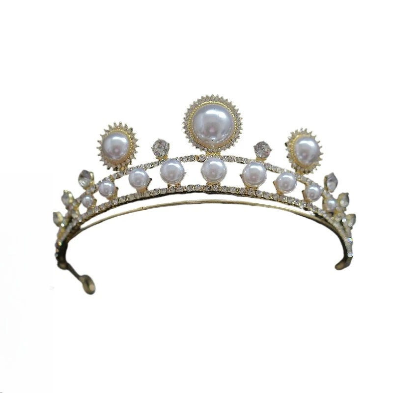 crown-headgear-wedding-dress-accessories-bridal-hair-accessories-wedding-headgear-simple-pearl-crown