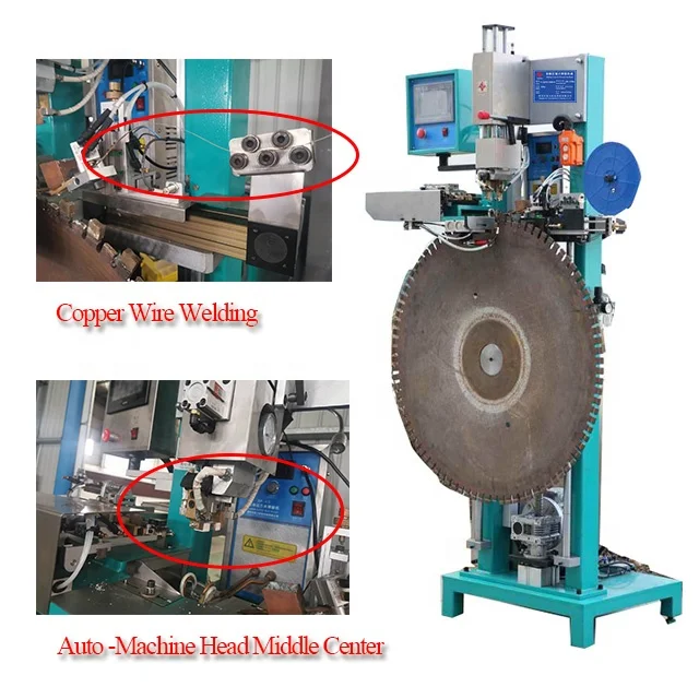 Automatic Induction Brazing Welding Rack Frame For Diamond Saw Blades Marble Segments