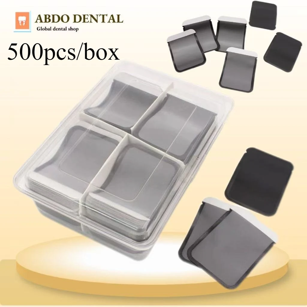 

500pcs Dental Protective Sleeve Barrier Envelopes Cover Bags for X-ray Disposable Dental Film Dental Consumables
