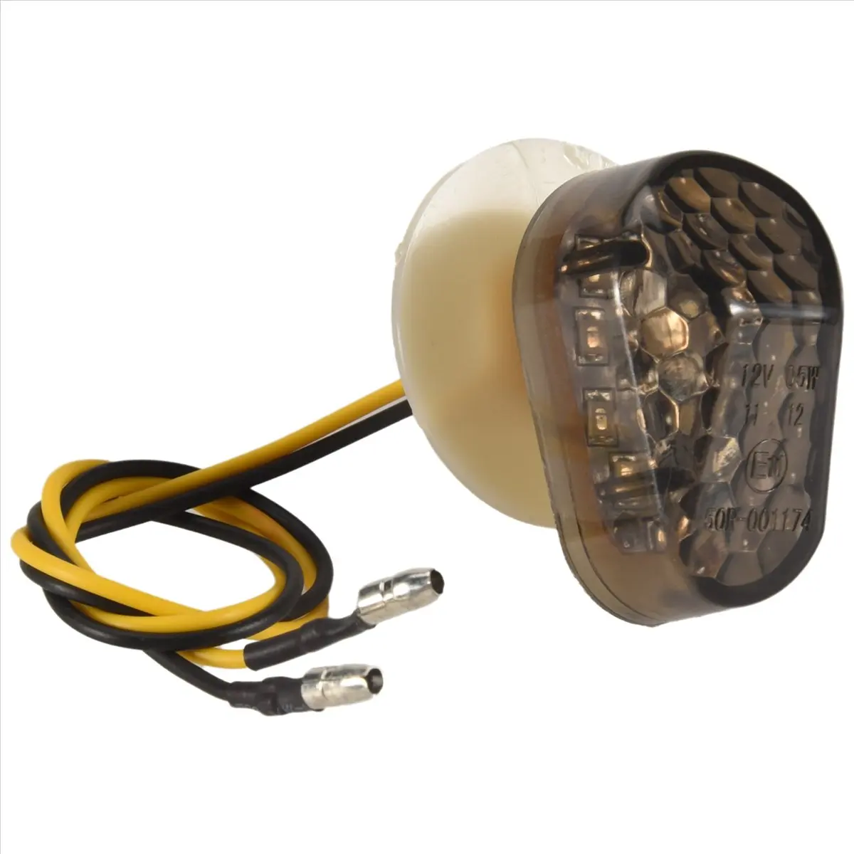 Carefree- Motorcycle 2Pcs LED Mount Flush Blinker Tail Indicator Turn Signals Light for Yamaha YZF R1 R6 R6 SFZ1S FAZER