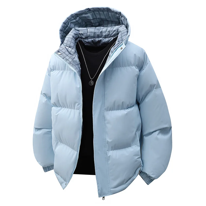 Men's Fashion Windbreaker Parka Male Winter Coat Overcoat Jacket Streetwear Autumn Windproof Casual Warm Hombre New Outdoors