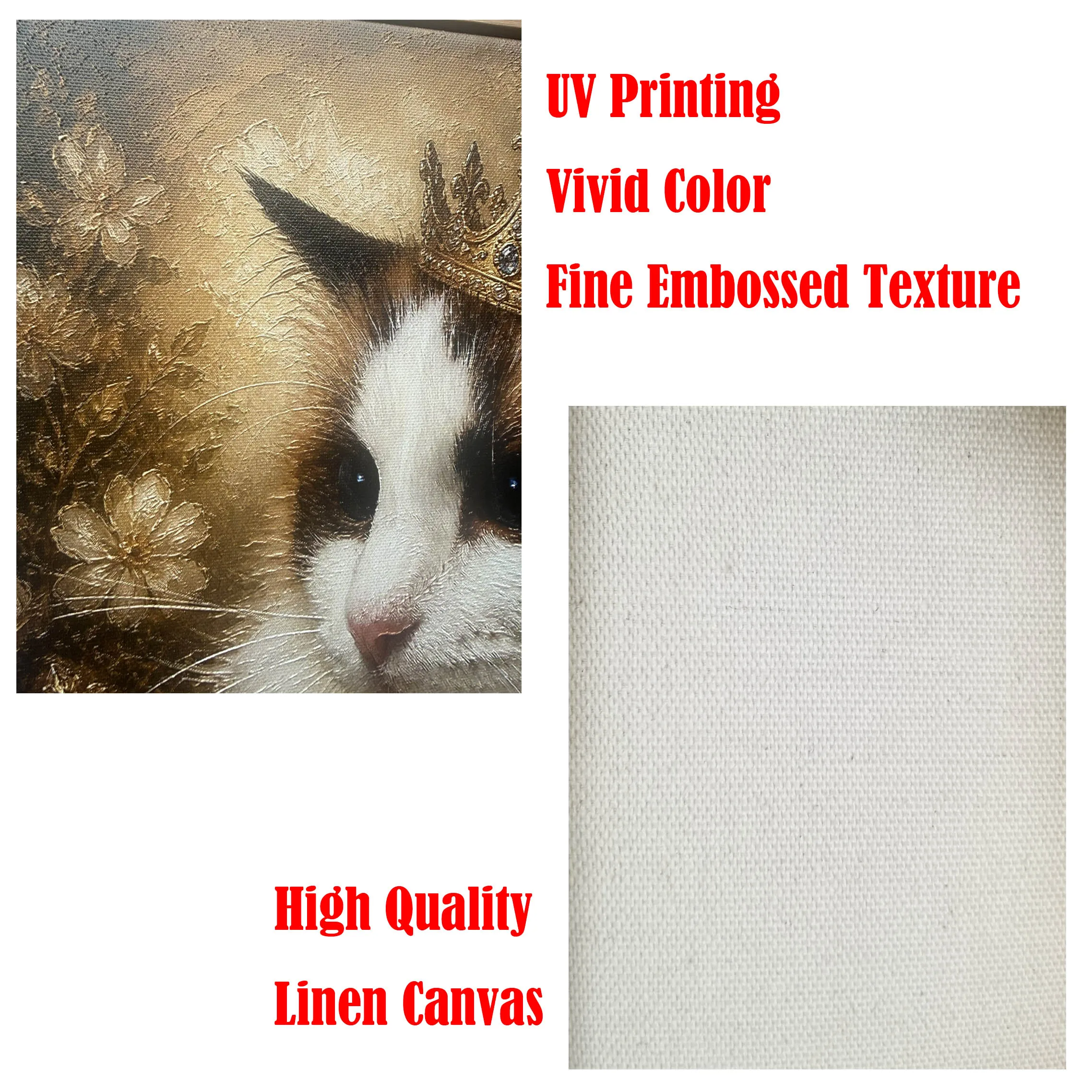 Arte de Parede Personalizada c - Pet Portrait Custom avaliação e preço