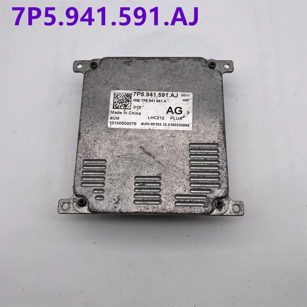 

For VW Skoda LHC212 10100500078 Original Car accessories 7P5.941.591.AJ Headlight LED Driver module computer 7P5941591AJ