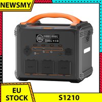 NEWSMY S1210 1200W 1102.5Wh Portable Power Station LiFeMnPo4 Battery 1.2 Hours Quick Charge PD100W Output 1200W Pure Sine Wave