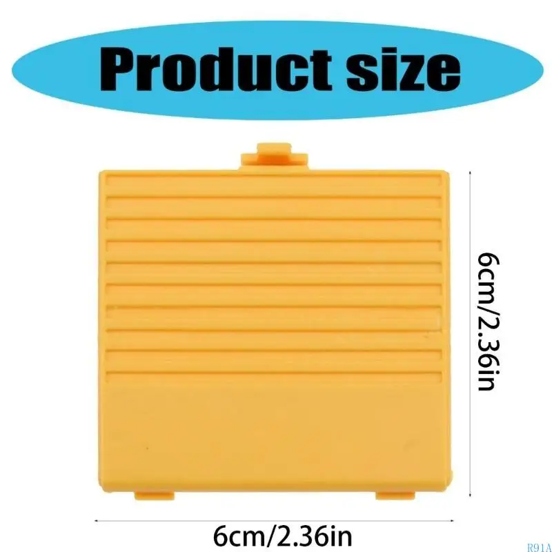 R91A Game Battery Cover for GB-DMG GBO Cover Battery for Case Door Replacement Back Door for Case Repair Accessories