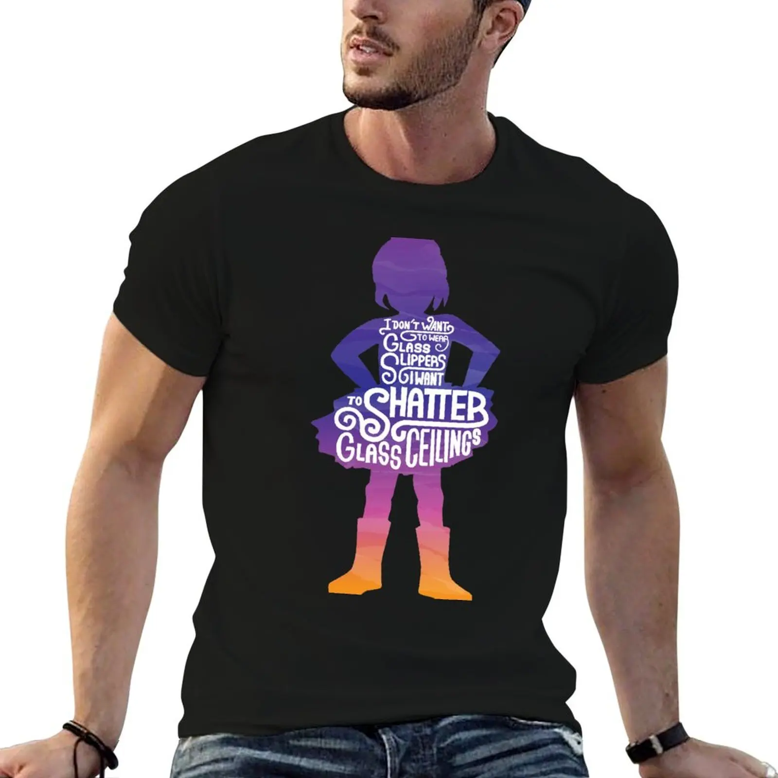 I Want to Shatter Glass Ceilings T-Shirt designer shirts cute clothes men graphic t shirts