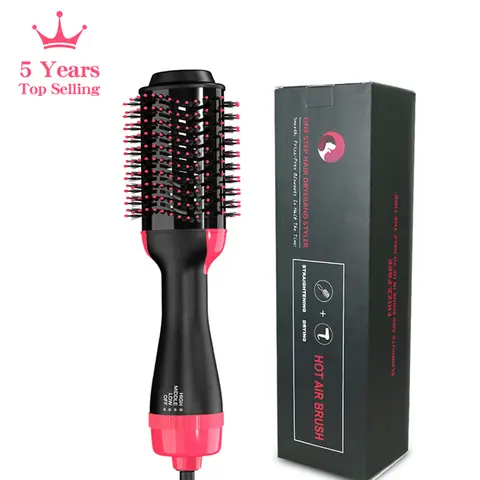 LISAPRO 3-in-1 Hot Air Brush & Volumizer, 1000W