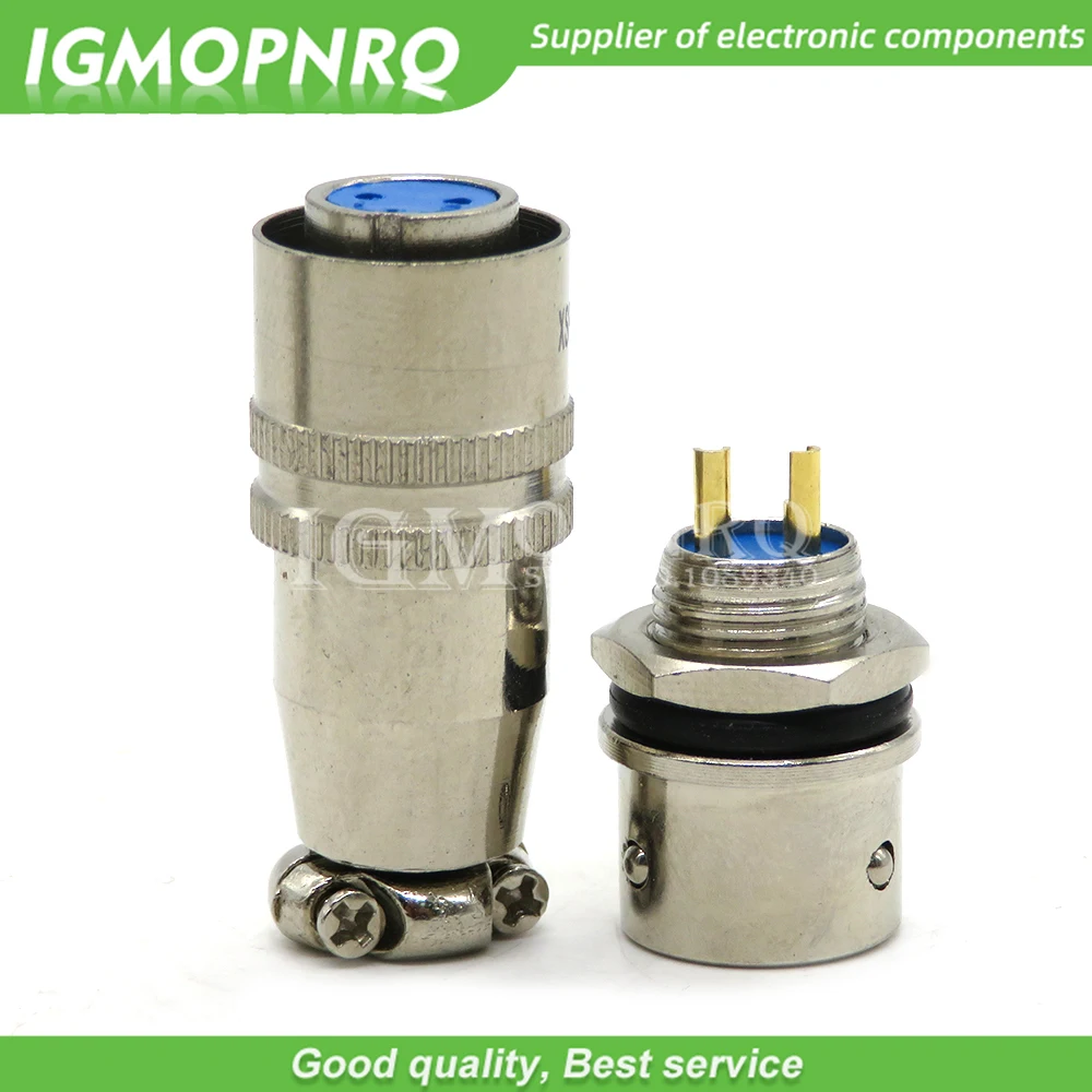 XS8 XS9 XS10 XS12 Aviation connector push-pull circular quick connector 2/3/4/5/6PIN 5P Gold plated contact Male and Female plug
