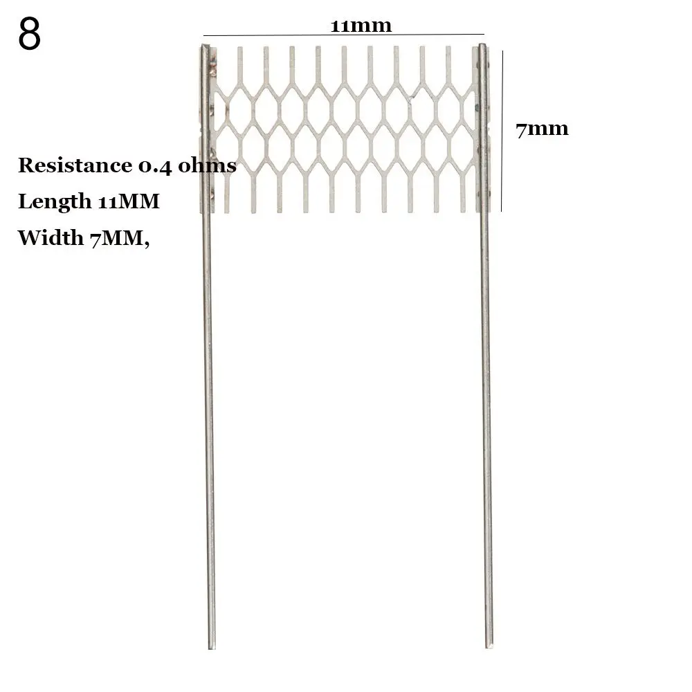 

2pcs High quality 0.6~1.2ohm Welding Tool Heating Element Replacement Mesh Core Soldering Iron Core Heating Wire