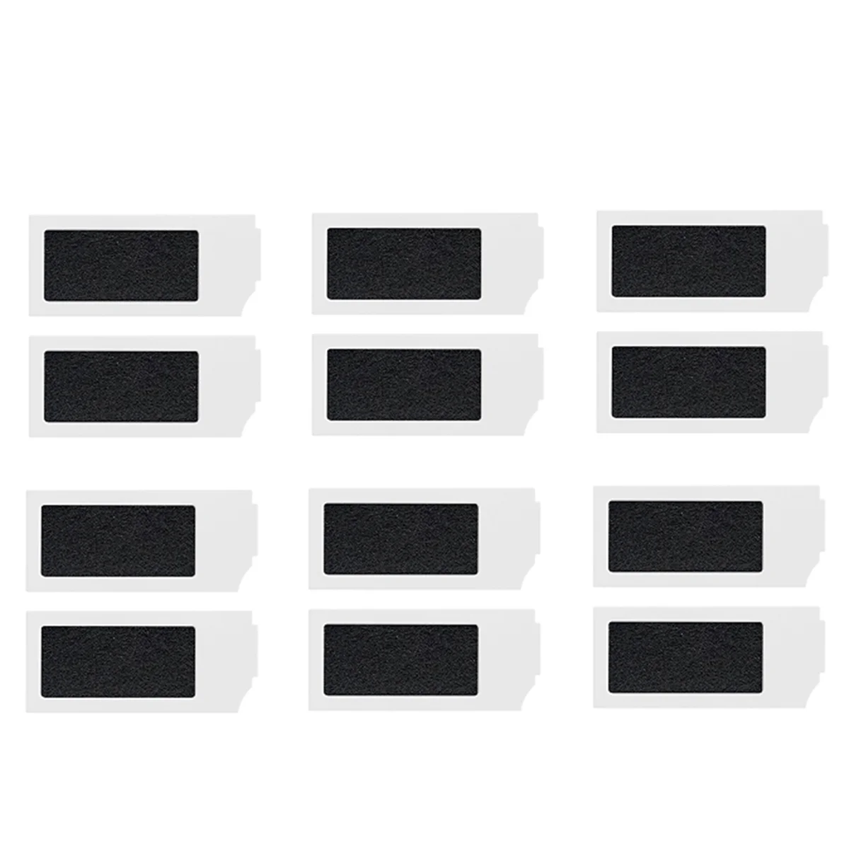 12-teiliger Reinigungsfilter für Ecovacs Deebot N20 / N20 Plus / N20 Pro Plus ing Roboterzubehör