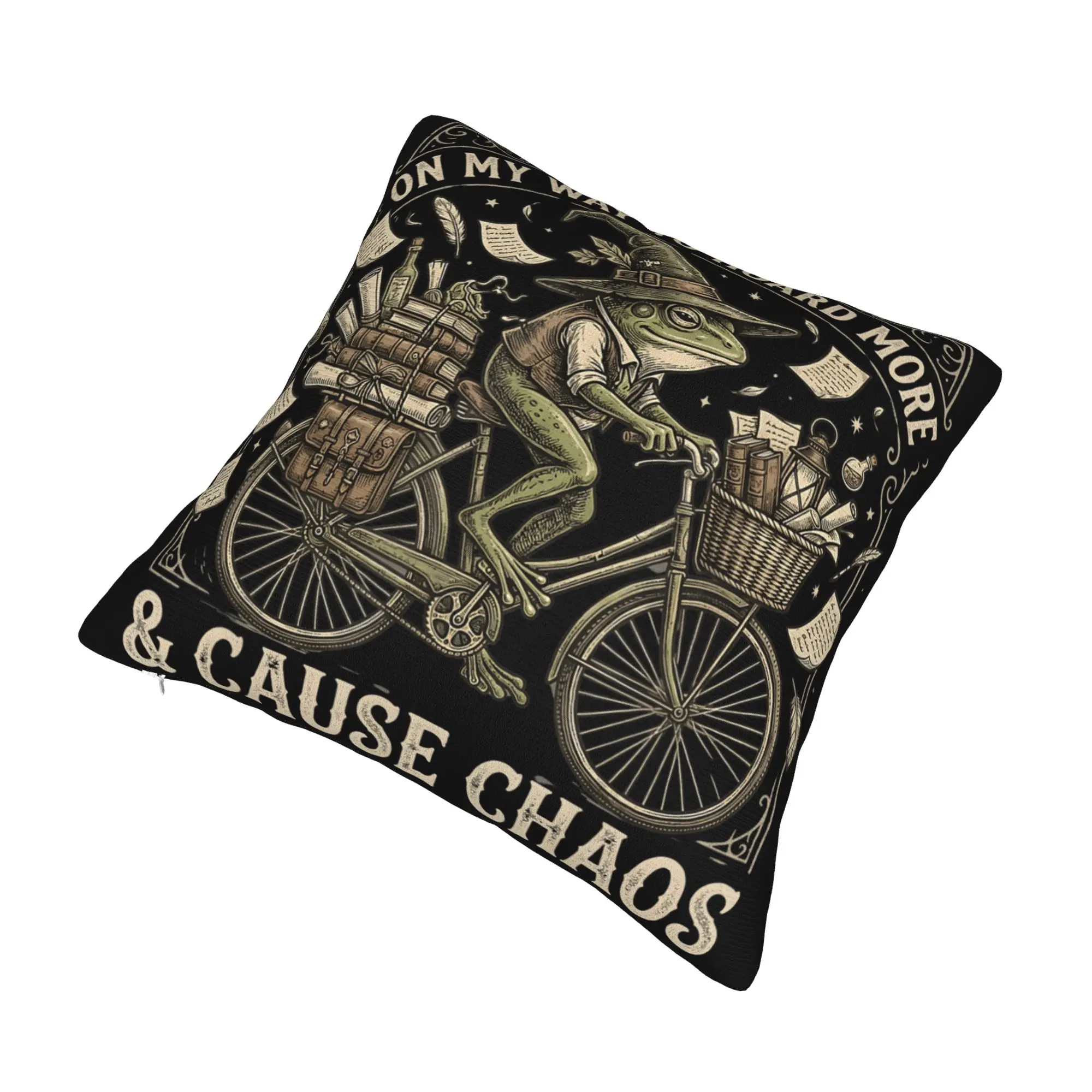 Decorative Pillow Covers On My Way to Hoard Fabrics and Cause Chaos Merch Home  Pillow Case Cover Drop Shipping Multiple Sizes