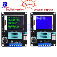 New Version GM328A Transistor Tester Diode Capacitance ESR Voltage Frequency Meter PWM Square Wave Signal Generator Soldering