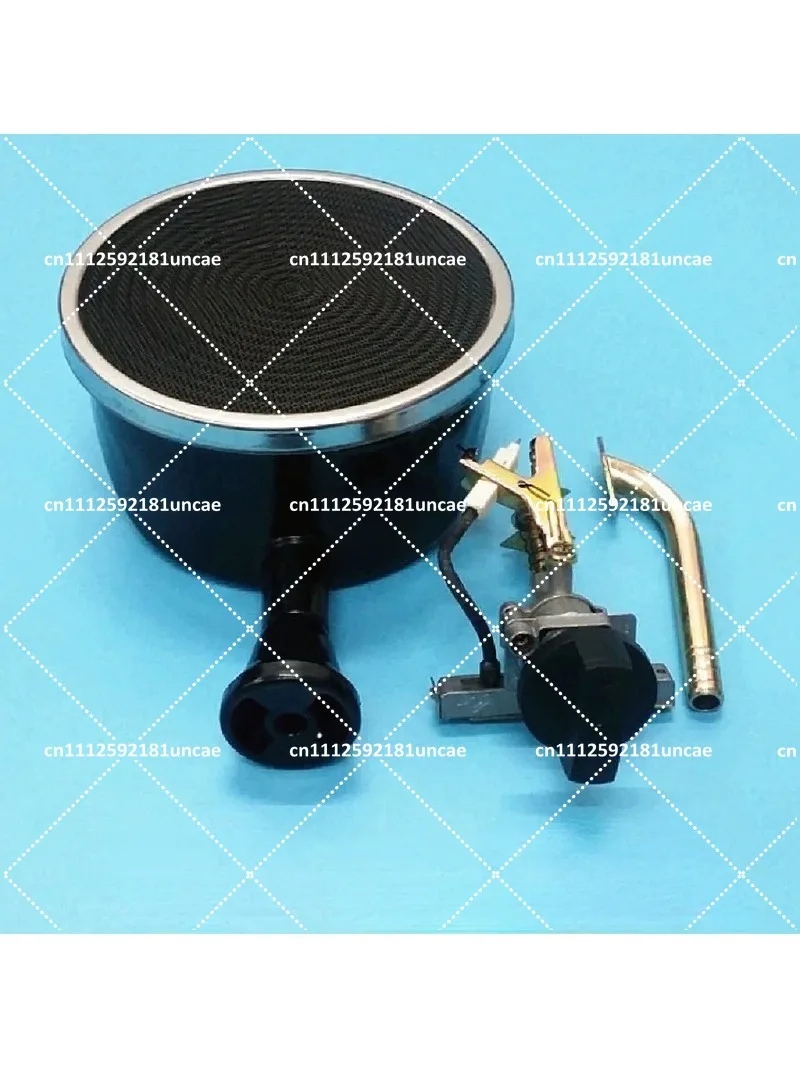 Round Infrared Burner for Natural Liquid Gas Cooking Stove Black Accessories
