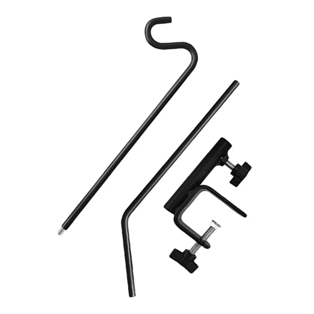 

Heavy Duty Adjustable Rail Rod for Hanging Bird Feeders Plants Outdoor Use Heavy Duty Hook