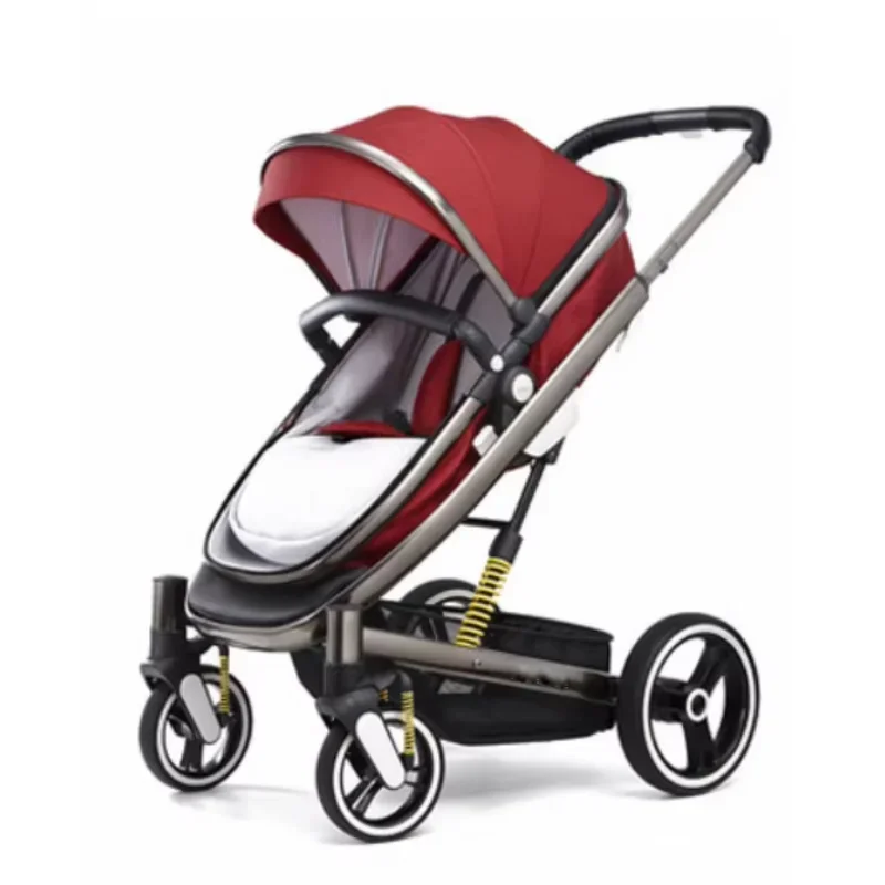 BEBELUX ST368 Multifunctional Baby Pram Baby Pram 3 In 1 Removable Carry Cot Germany Baby Pram With Universal Front Wheels