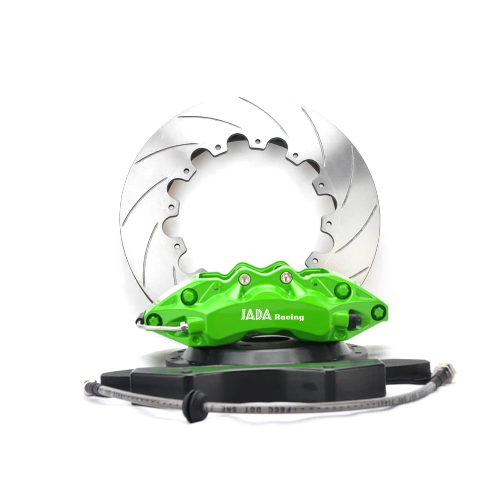 

Green Caliper Brake System Auto Parts Wholesale Racing Brake Caliper kit 9040 6 Pot Designer Brake Disc For BMW E92