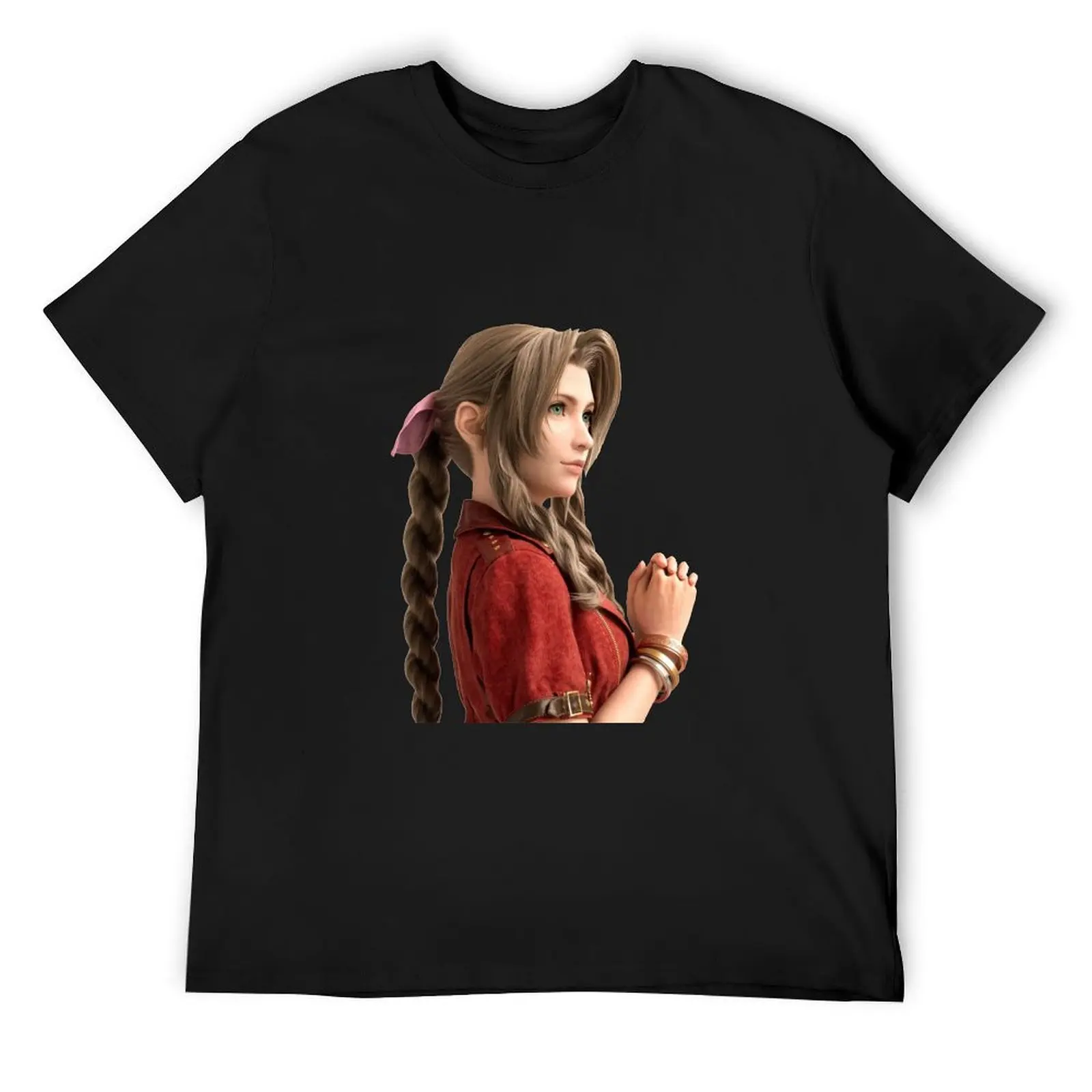 

Aerith FF7 T-Shirt tshirts personalised vintage clothes anime cotton t shirt men