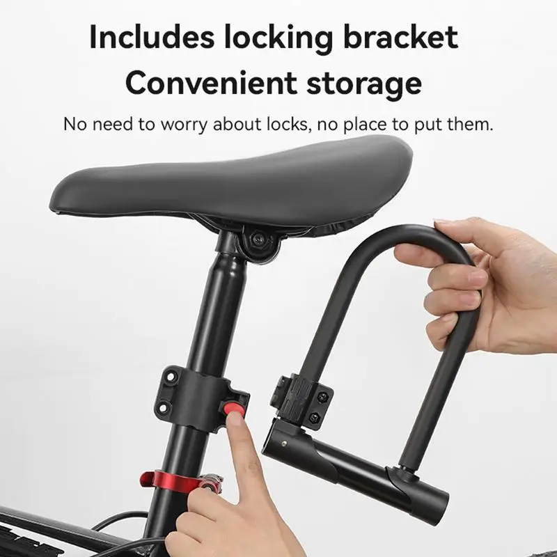 U Lock Heavy Duty U Shape Bicycle Lock With Bracket U Shape Bicycle Lock With Bracket Sturdy & Convenient Bicycle Secure U Locks