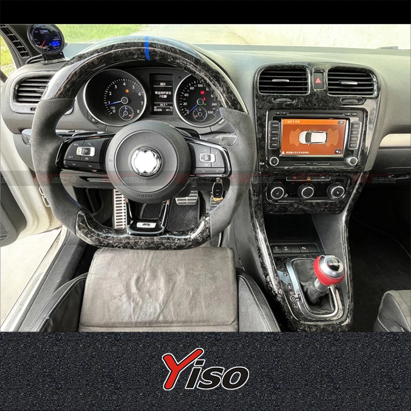 

Suitable for GOLF 6 GTI R20 R Modified encirclement Aerodynamic kit GOLF 6 GTI R20 R Carbon fiber Interior trim strip