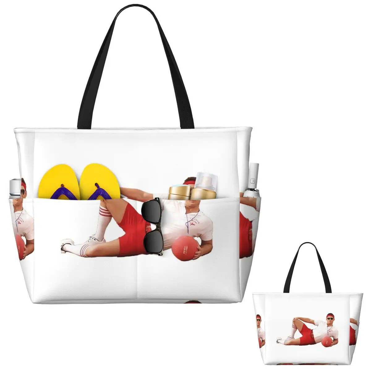 

Dean Winchester Beach Tote Bag Sport Gym Yoga Duffle Large Tote Bag Women Travel Bag Fitness bag