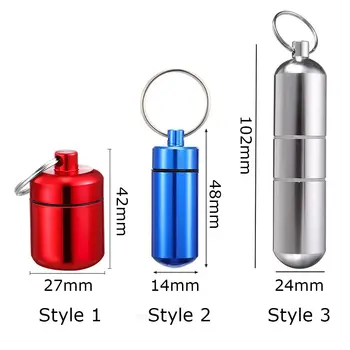 最新藥片分切器收納盒便攜式藥片防塵分隔整理器壓碎器 8 最佳銷售 藥盒鑰匙扣 - №4