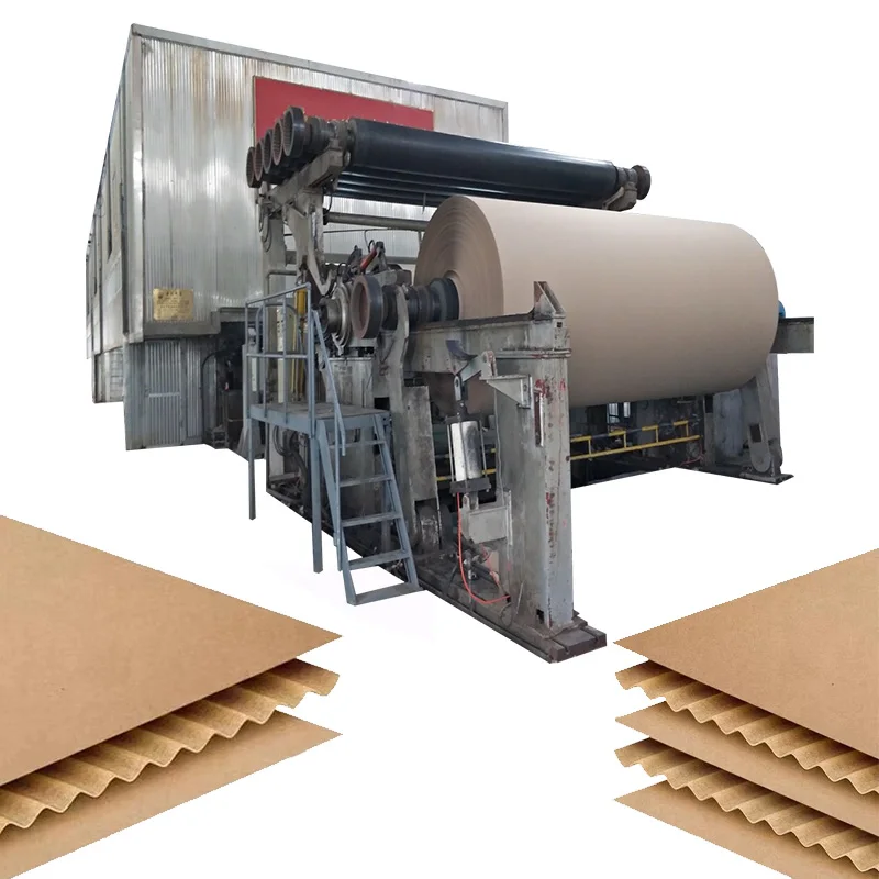 YG Mutifunctional Corrugated Paper Board Making Machinery High Quality 3D Corrugating Medium Paper Manufacturing Production Line