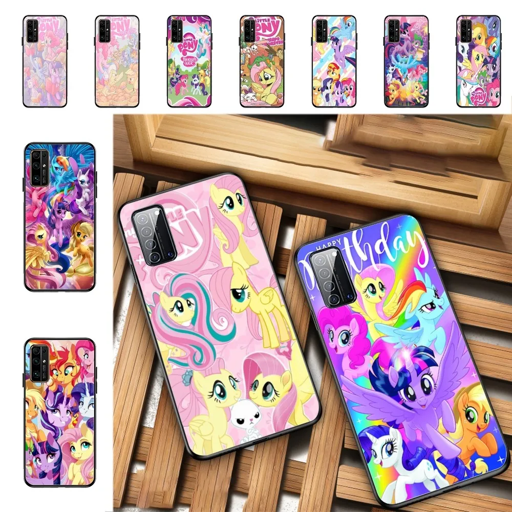 M-my-L-littles-P-ponyes Phone Case For Huawei Honor 10 lite 9 20 7A 9X 30 50 60 70 pro plus Soft Silicone Cover