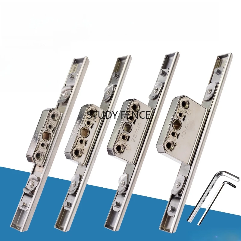 

Stainless Steel Lock Box Universal Bidirectional Transmission Box Household Locks Hardware Accessories Center Distance 7.5-35mm