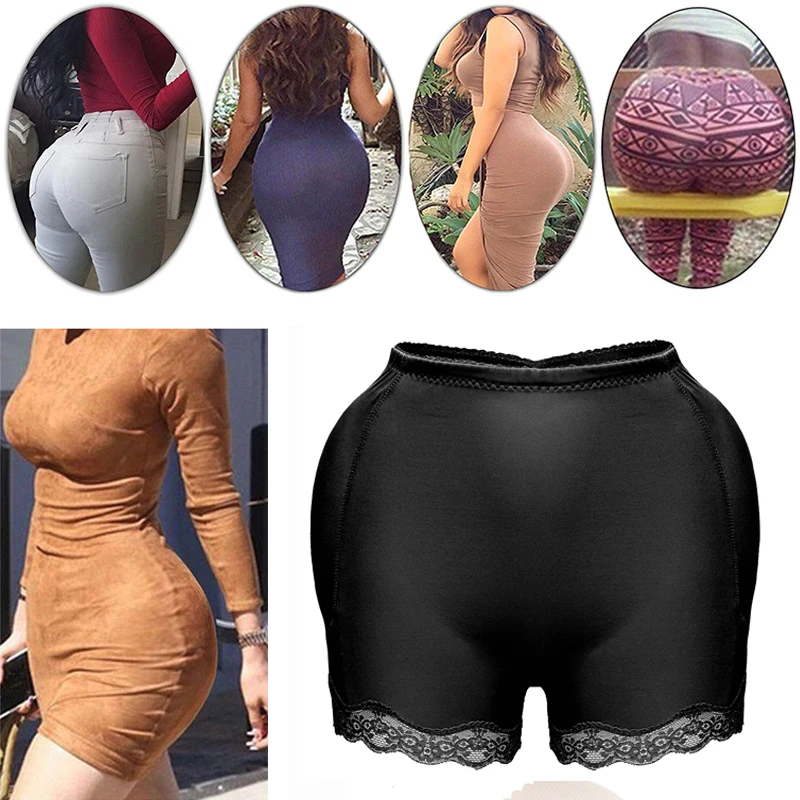 Women Hip Pads Fake Ass Butt Lifter Booties Enhancer Booty Buttocks Trimmer Waist Trainer Shapewear Body Tummy Shaper