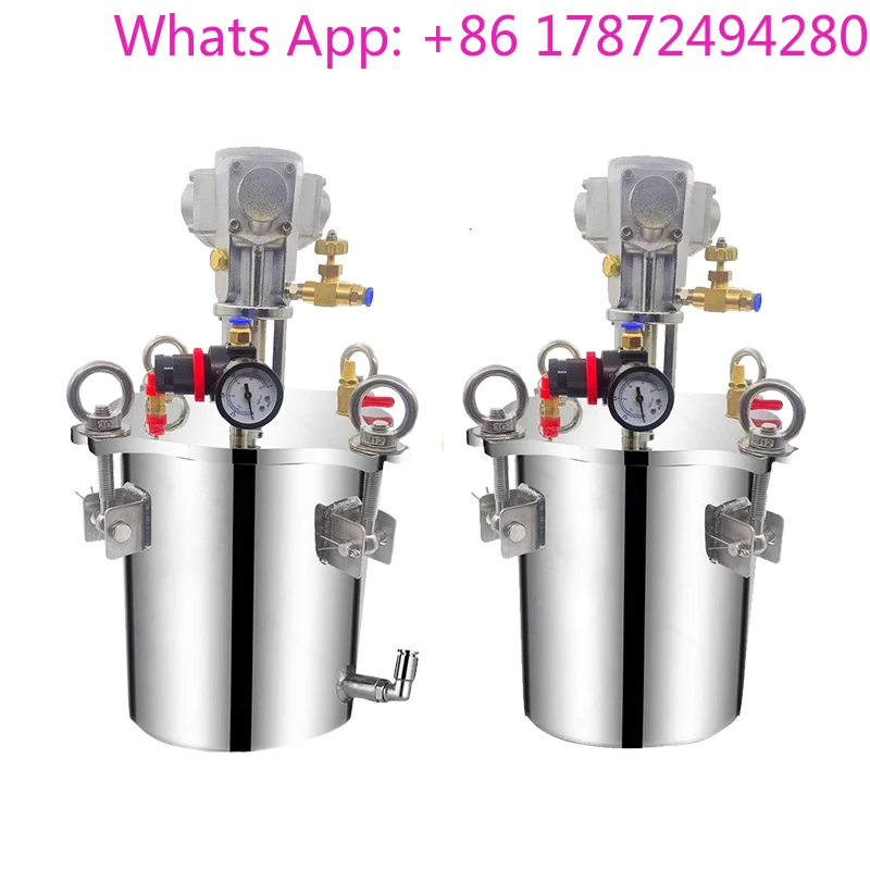 Pneumatic mixing pressure tank 1-100L customizable Stainless steel pressure tank Dispensing Feeding Tank