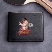 Elvis Presley Aloha from Hawaii PU Leather Wallet Premium Compact Design Lightweight Durable Fashion Statement for Men and Women