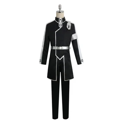 Anime Sword Art Online Alicization Eugeo Cosplay Costume Blue Battle Suit SAO Uniform Men Halloween Full Set Long Overcoat