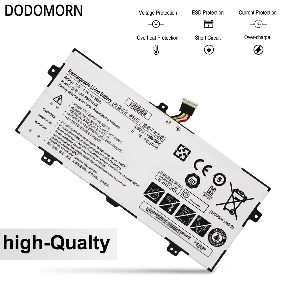 Factory Direct AA-PBUN4AR Laptop Battery For Samsung ATIV Book9 NP900X5L NP940X3L NT900X5H NT900X5W BA43-00375A