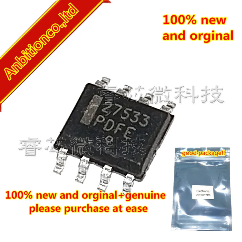 

10 шт. 100% новый оригинальный MC33275D-3.3R2G SOP8 MC33275D-3.3R 27533 300 мА, регулятор напряжения с низким падением напряжения в наличии