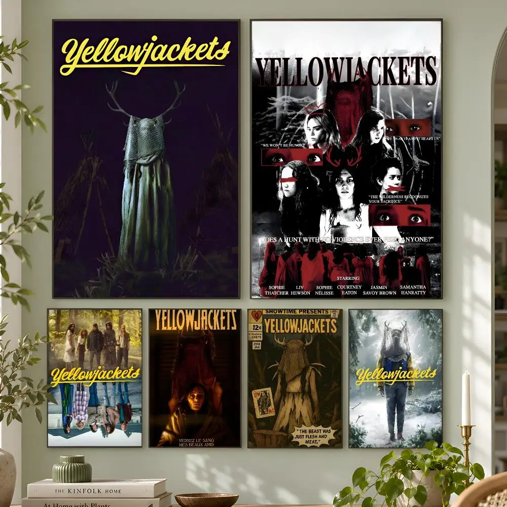 Psychological Horror Series Y-Yellowjackets Poster Wall Art Home Decor Living Room Bedroom Office Dorm Apartment Gift