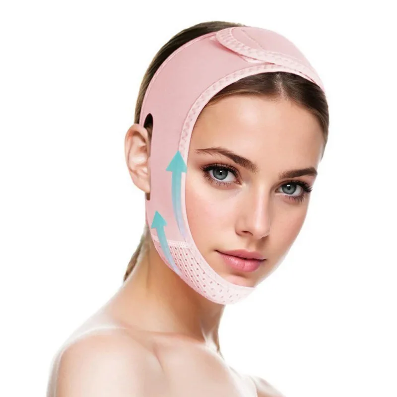 

Thin Face Bandage V Face Lift Tightening Mask Facial Wrinkles Anti Sagging Facial Shaping Face Shield Improvement Double Chin