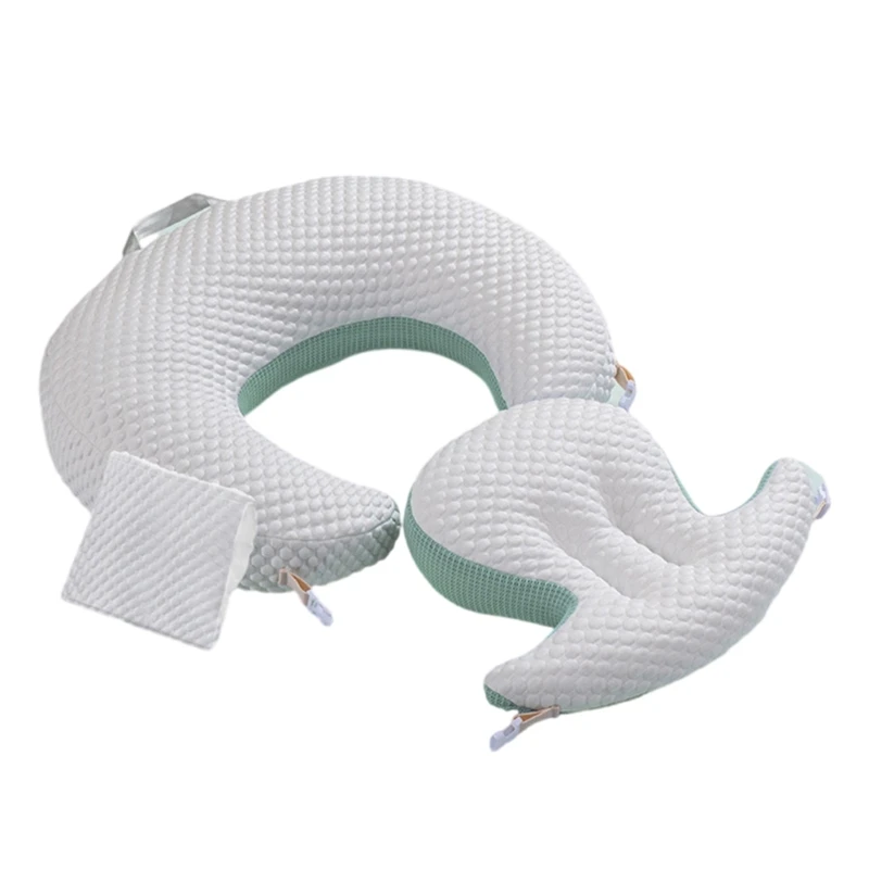 Oreiller lombaire doux pour bébé, soutien d'allaitement ergonomique, coussins taille doux pour nourrissons, oreiller coloré