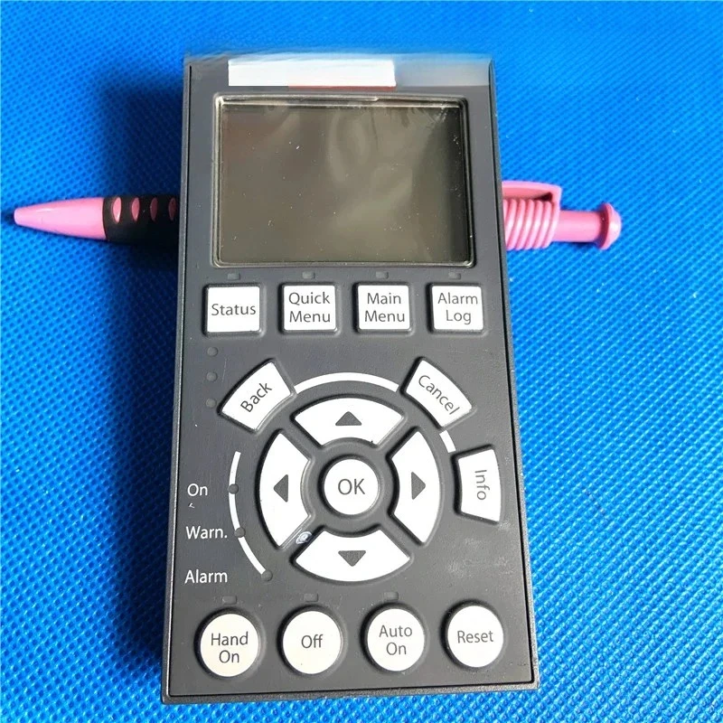 

Dismantling frequency converter LCP102 display 301/302/102 operation control panel keyboard 130B1107
