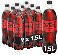 NAP. COCA COLA ZERO 1.5L PET 1*9
