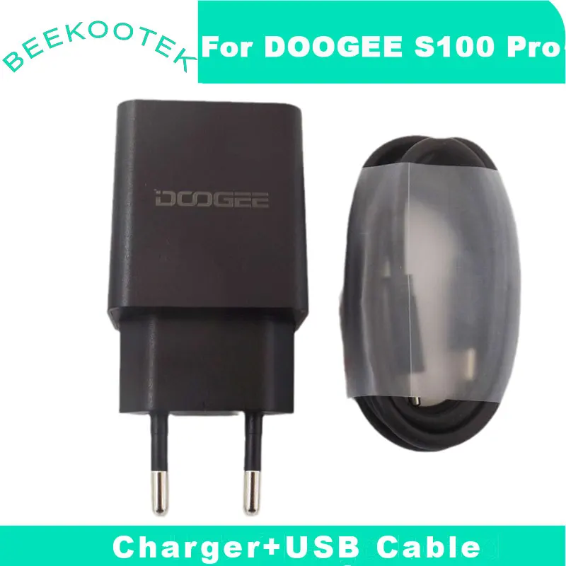 New Original DOOGEE S100 Pro Fast Charger Cell Phone Quick Charger TPYE-C USB Cable Data Line For DOOGEE S100 Pro Smart Phone