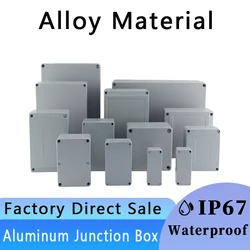 Outdoor Aluminum Enclosure Waterproof Industry Junction Box PCB Project Instrument Case IP67 Explosion-Proof Electronics Housing