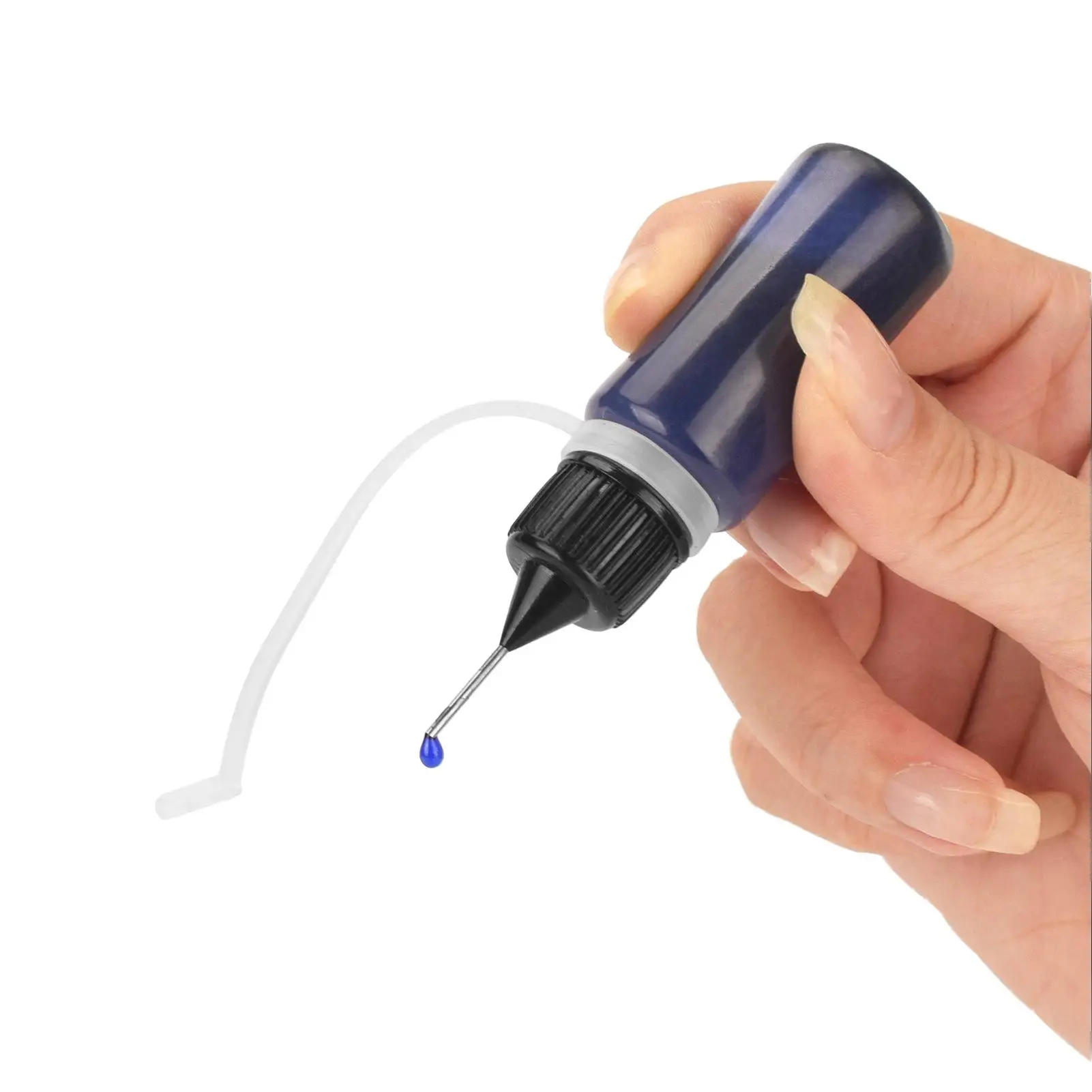 Ink Squeeze Bottle w/ Needle Tip for Tattoo Applications