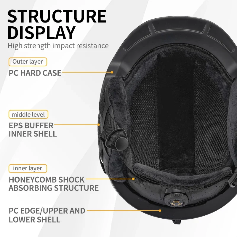 Sistema de ventilación con aprobación CE, actualización de casco de esquí para adultos con gafas, el mejor casco de esquí con visera de protección UV