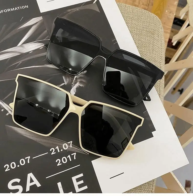 Quadratische Sonnenbrille Frauen Männer Designer Luxus Cat Eye Sonnenbrille Weiblich Männlich Klassische Vintage Brillen Outdoor Urlaub Gläser – Detail 9